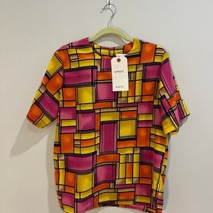 Warm toned Jordan top